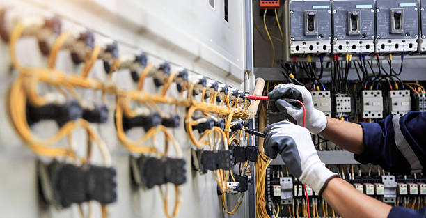 Professional Electrician technician working in Rockwell Place, TX